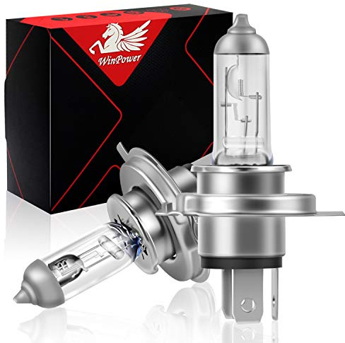 WinPower HS1 PX43t 35 / 35W Lampadine alogene per fari Hi/Lo 3000K Giallo Super Bright 12V per auto, 2 pezzi