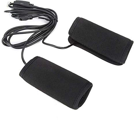 Motorrad USB beheizte Griffe, Motorrad USB beheizte Griffe 5V Antirutsch mit Schaltkabel für 30-40mm Griffdurchmesser