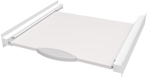SALORA Kit Sovrapposizione Lavatrice Asciugatrice, Supporto Lavatrice SKDT200W, Colonna Lavatrice Asciugatrice 2 in 1 Supporto Lavatrice Asciugatrice Preassemblato, Capacità di Carico 250 Kg | Bianco