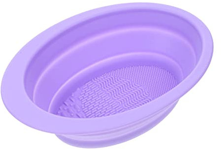 FOYTOKI Makeup Brush Cleansing Mat Silicone Brush Washer Simple Stylish Design