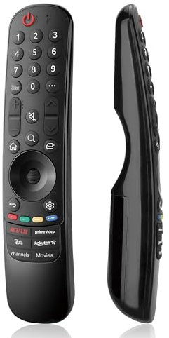 Replacement for LG Magic Remote, Universal Remote Control Compatible with Many LG Smart TV OLED QNED NanoCell 4K Models (No Voice/No Pointer Function) - Easy Setup
