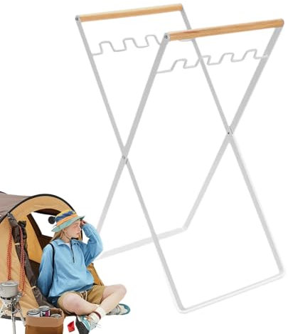 Supporto per sacco della spazzatura per barbecue, portasacchi per spazzatura all'aperto - Portasacchi per rifiuti da esterno - Cestino per la raccolta differenziata dei rifiuti mentale