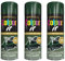 PEBBLE HUG Nato Green Spray, Quick-Drying, DIY Projects, Long-Lasting Performance, Outdoor Equipment, Including Wood, Metal, Glass, And Plastic, 400ml, (3 Pcs)