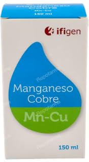 Suplemento de Manganeso-Cobre en Solución Líquida (Duplo) – Ayuda a las Defensas Naturales y al Cuidado Articular – Pack de 2 Botellas de 150 ml