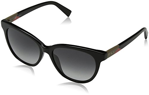 Furla Eyewear Damen N/A Sonnenbrille, Schwarz (Shiny Black), 54