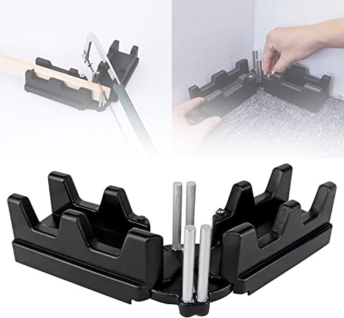 Strumento di taglio 2 in 1 per misurare e segare angoli di taglio per la casa, lavori di falegnameria, troncatrice, goniometro, strumenti professionali per la lavorazione del legno