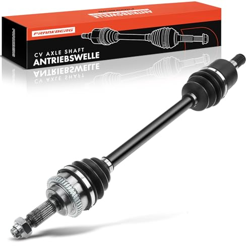 Frankberg Albero di trasmissione Albero dell'asse Cambio manuale Con ABS Ring Asse Anteriore Sinistra Compatibile con Picanto SA 1.0L 1.1L 2004-2011 Replace# 4950007000