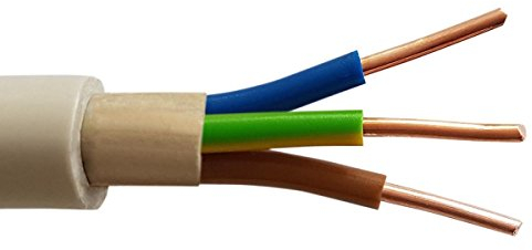 10m Mantelleitung Kabel 3 x 1,5 mm Installationsleitung NYM-J Elektrokabel