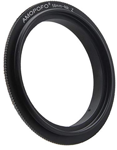 58mm to Nik Z Filter Thread Macro Reverse Mount Adapter Ring,For Niko Z mount Z6 Z7 camera