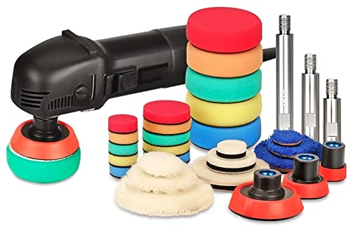 Toplionace Lucidatrice per Auto 220V, Lucidatrice Rotativa per Auto 780W Lucidatura Fine Parziale con Tamponi