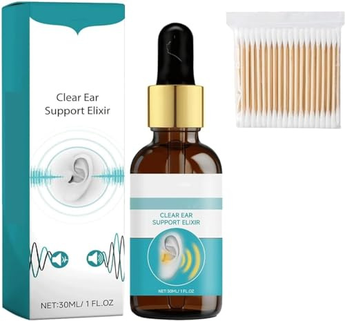 EchoPure Organic Ear Support Elixir,Tinniease Spray for Tinnitus,Tinnitus Relief for Ringing Ears (1 pcs)