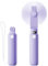 Bearwind USB Rechargeable Handheld Fan - 2 in 1 Portable Mini with Backup Power & Digital Display, Hand Fan for Travel, Makeup, Concerts - Compact Gift for Women, Girls, Home Office