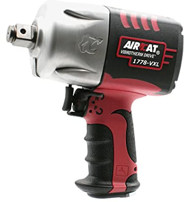 AIRCAT Pneumatic Tools 1778-VXL 3/4-Inch Vibrotherm Drive Composite Impact Wrench : Ergonomic Impact Wrench : Compact & Low Weight Pneumatic Power Tool