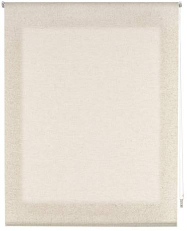 Estoralis THEOM Estor Enrollable Liso Translucido, Poliester, Lino, 150 x 200 cm
