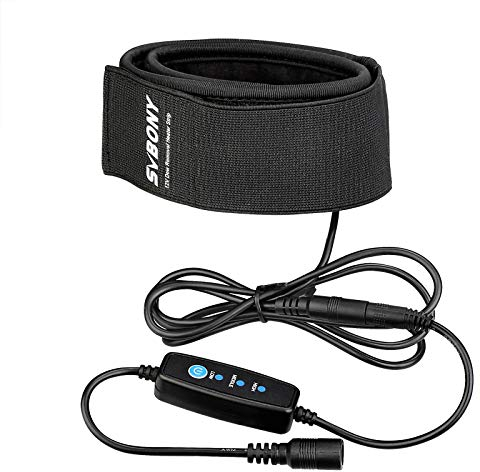 Svbony SV192 Calentador de Lentes,Lente Calentador de Rocío,Regulador de Temperatura 560mm y 12V, Tira de Calentador de Rocío Universal para Cámara Telescópica