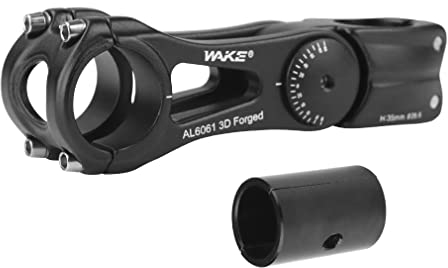 FOMTOR Fahrradvorbau Universal 25,4/31,8mm 90 Grad, Fahrradvorbau Mountainbike Vorbau Lenkervorbau, für die meisten Fahrräder, Rennräder, MTB, BMX, Radfahren(110MM)