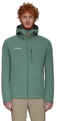 Mammut Herren Veste À Capuche Pour Homme Ultimate Comfort, Dunkle Jade, L