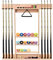 PATIKIL Pool Stick Holder Wall Mount, Pool Cue Rack Only Billiard Holder for 8 Pool Billiard Sticks Pool Table Accessories for Billiard Room Club (Solid Wood)