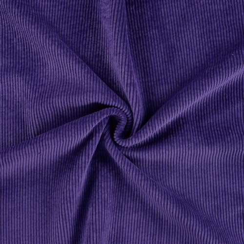 Tissus et Nappes Westeel - manchestertyg - av 50 cm - 7 färger 330g/m2 för möbelgobelänger, bananväskor, klänningar, soffor (lila)