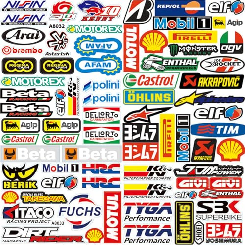 3 Piezas Pegatinas Motocross Pegatinas Coche Tuning Pegatinas Casco Moto Adecuado para Motocicletas Monopatines Coches Cascos de Scooter Y Motos de Motocross(A)