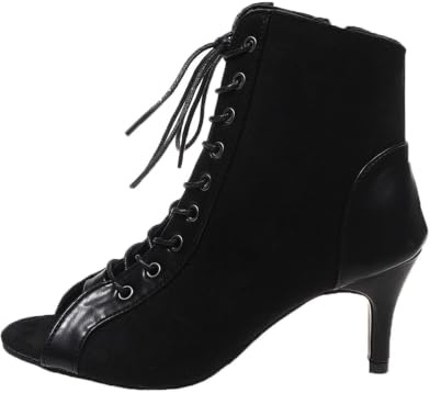 Stiletto High Heels Botines Mujer Peep-Toe Tacón de Stiletto Jazz & Modernas Botas Transpirables Alta de Tirantes Altos Zapatos de Boda Fiesta Club Noche Zapatos de Tul con Puntos Tacón