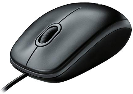 Logitech B100 USB Optische 800dpi schwarz – Maus (optisch, USB, 800 DPI, schwarz)