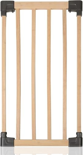 Safetots Barrière et parc de jeux multiPanneaux en Bois, Panneau d'Extension, Naturel, Bois, 40cm, Extension pour barrière ou parc de jeux