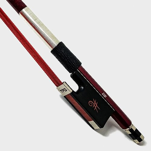 The Piano Guys Carbon Fiber Cello Bow | Bows With Inlaid Ebony Frog & Premium Horse Hair (4/4, Ziggy)