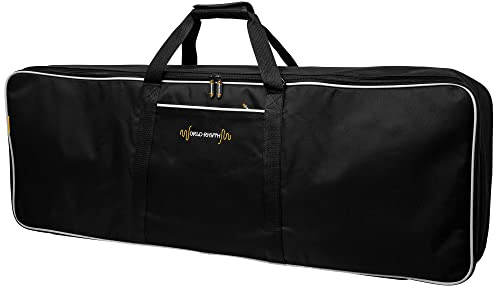 World Rhythm WR-105 Keyboard Bag with Carrying Strap - Keyboard/Digital Piano Padded Bag - 1040 x 360 x 140mm