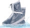 MEYAGOT 2 Paar Schuhüberzieher Wasserdicht, Regenschutz Schuhe Fahrrad, Überzieher Schuhe, Regenüberzieher Schuhe Schuh Überzieher Für Fahrrad Für Wandern Wiederverwendbar Unisex (Xxl(43-44))