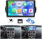 CAMECHO 2+64GB 8 Core Android 13 Autoradio per Citroen stepwgn/Peugeot bipper/FIAT Fiorino Qubo 2008-2017, Senza Fili Carplay Android Auto,10.1 Pollici 2 Din Bluetooth 5.0 con GPS WIFI 32EQ DSP+Mic