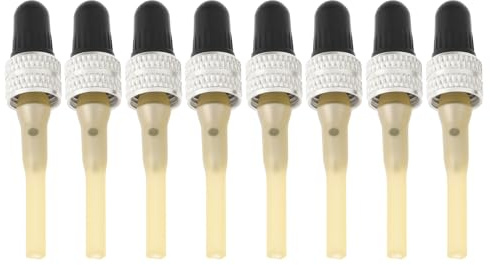 VGOL 8 Sets Valve Core Rubber Tube Caps Compatible with Dunlop Compatible with Woods Bike Inner Tube Repair
