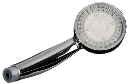 7-färgs LED-duschhuvud, LED-duschhuvud med romantisk färgförändring, bärbart spraymunstycke för vattenbesparing, badrumstillbehör