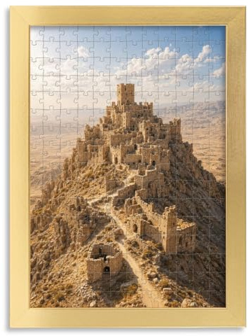 CLAMARO Puzzlerahmen Puzzled für 48x68,3 cm Puzzle, Gold Glänzend