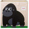 3 Sprouts, Aufbewahrungsbox Kinder mit Deckel, Spielzeugbox für Kallax Regale, Box zur Spielzeugaufbewahrung, Kinder Aufbewahrungsbox Kinderzimmer, Aufbewahrungsboxen für Spielzeug - Gorilla