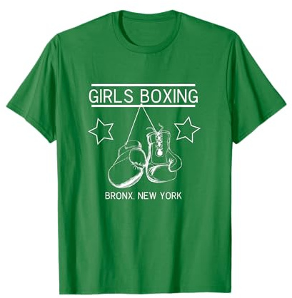 Fan Faves T-Shirt Boxe pour filles Bronx New York Rachel Friends Vert Size S