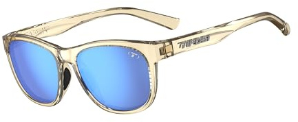 Tifosi Swank Sunglasses (Golden Ray/Sky Blue Mirror Lenses)