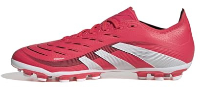 adidas Unisex League Football Boots Artificial Grass, Lucid Red/Cloud White/Core Black, 44 2/3 EU