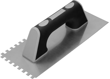 Professionell kam, handtag polypropen 280 x 120 mm. tänder 8 x 8 mm.