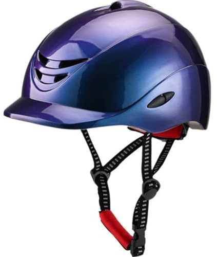 Ymxygz Reithelm, Verstellbarer Reithelm, Sicherheitskopfbedeckung, Reithelm, Sporthelme, Reitausrüstung Für Damen Und Herren