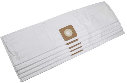 vhbw 5x sacchetto compatibile con Bosch UniversalVac 15 aspirapolvere - 83cm x 19,9cm Bianco