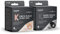 Amazon Basic Care Kinetic Muscle Sports Tape, 5m x 5cm, Pack of 2, Black, Beige