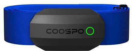 COOSPO Heart Rate Monitor Chest Strap,Bluetooth ANT+ Chest HRM for Running Cycling Gym Fitness, Heart Rate Monitors IP67 Waterproof Compatible with Strava Zwift Wahoo Garmin Polar Peloton App
