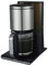 Gastronoma 18100003 Design Edelstahl 12 Tassen Kaffeemaschine 1050 Watt Warmhaltefunktion PTC Heizelement