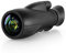 Monokulare Fernglas,12X55 HD Monokular Teleskop Erwachsene mit FMC-Grünfilm und BAK-4-Prismen Monocular Fernrohr Telescope Hand fernrohr for Vogelbeobachtung Outdoor