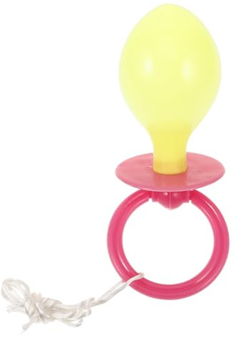 BAZEITFLOW Oversized Funny Pacifier for Adult Cosplay Party Large Jumbo Costume Prop for Halloween Decorations and Photo Booth Fun