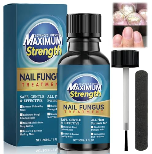 Extra Strong Fungal Nail Treatment for Toenails - Nail Fungus Treatment for Toenail & Toenail Fungal Solution, Fast-Acting Solution for Clear, Healthy Nails, 30ml