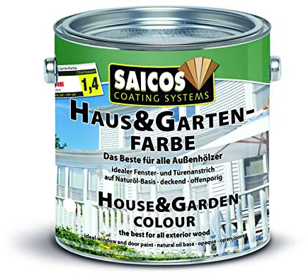 Saicos 2700 500 Haus und Gartenfarbe achatgrau 2.5 l