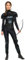 Katniss Rebel - The Hunger Games - Adult Kostüm, Small, Schwarz
