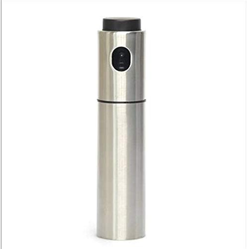Kitchen Stainless Steel Oliver Oil Vinegar Dispenser Mister Spray Bottle Durable 100ml Container for Cooking Barbecue Salads Frying Baking